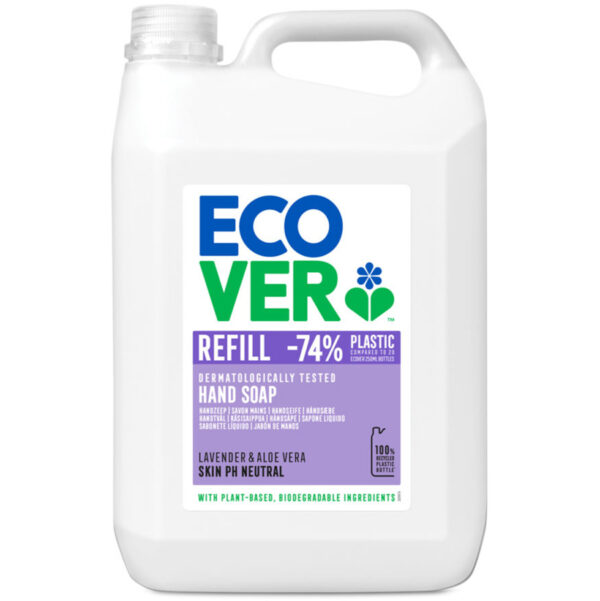 Ecover Hand Soap Refill - Lavender & Aloe Vera - 5L