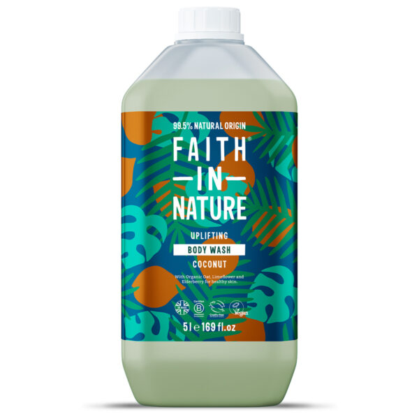 Faith in Nature Coconut Body Wash - 5L