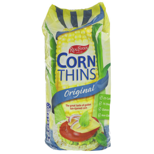 Real Foods Original Corn Thins - 150g