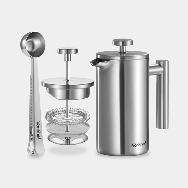 3 Cup Cafetiere with Spoon