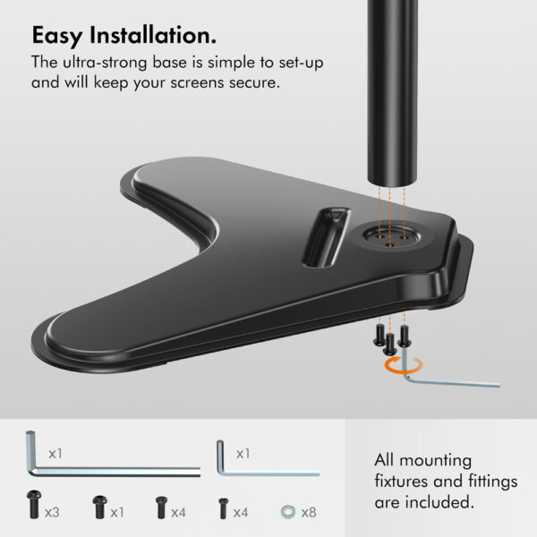 Single Monitor Mount and Stand - Image 4