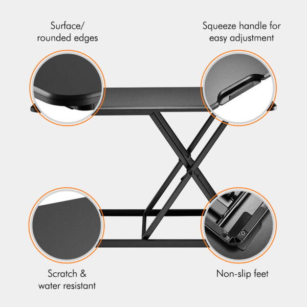 Ultra-Slim Sit-Stand Desk Converter - Image 4