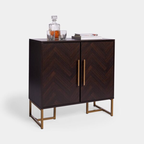 Dark Wood Sideboard