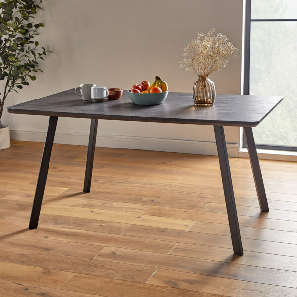 Burton 6 Seater Dining Table - Image 4