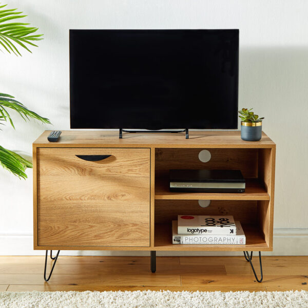 Capri Oak Effect TV Unit - Image 2