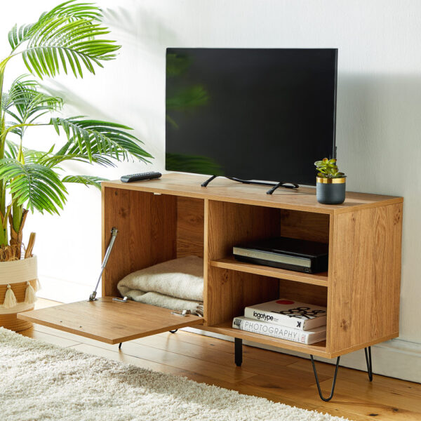 Capri Oak Effect TV Unit - Image 3