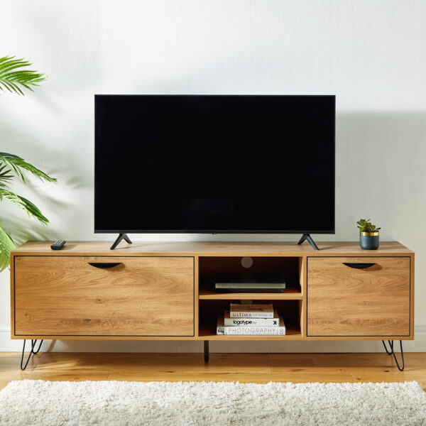 Capri Oak Effect Large TV Unit - Image 3