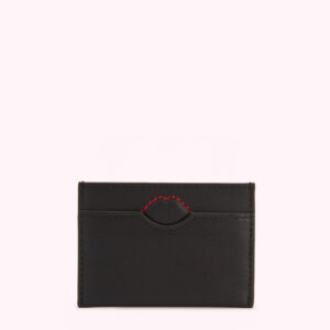 Black Leather Fae Cardholder Black Leather Fae Cardholder