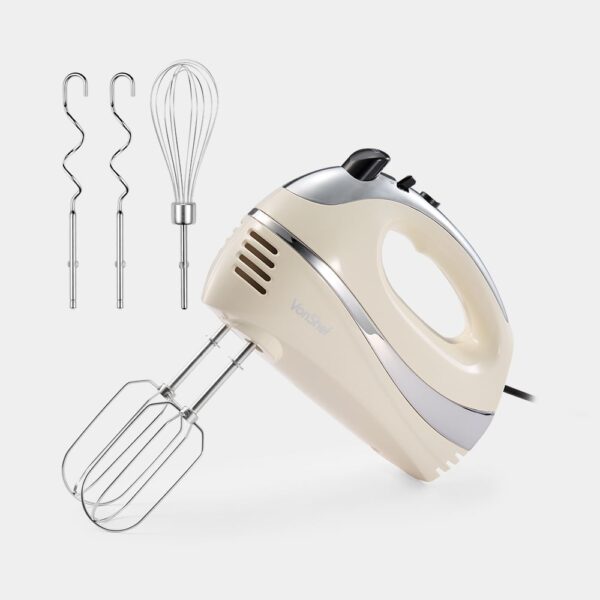 300W Cream Hand Mixer