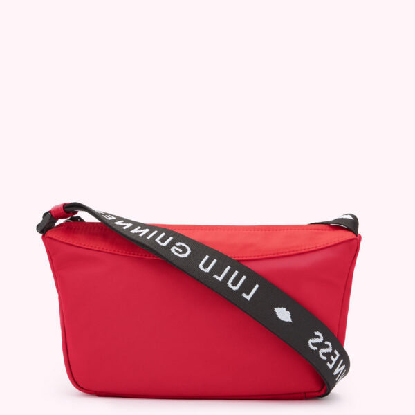 Lulu Red Pucker Up Lips Shoulder Bag Lulu Red Pucker Up Lips Shoulder Bag