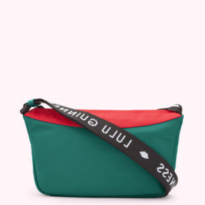 Emerald Green Pucker Up Lips Shoulder Bag Emerald Green Pucker Up Lips Shoulder Bag