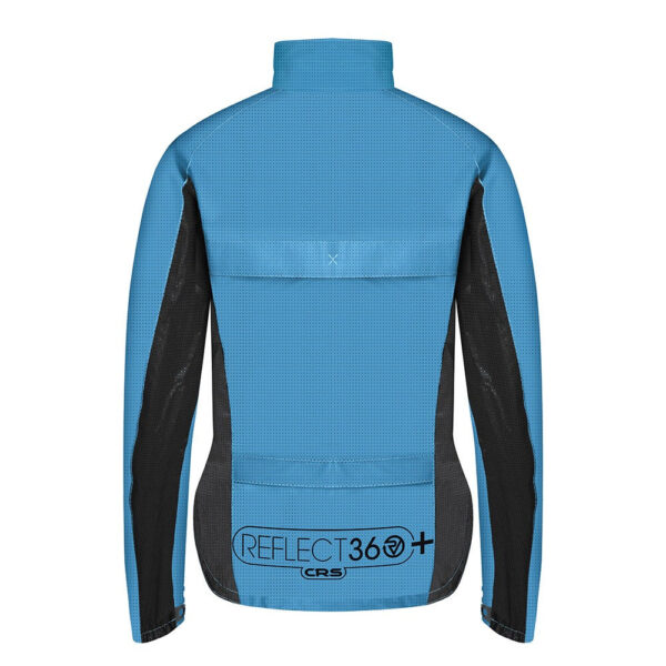 CRS Women's Fully Reflective & Enhanced Waterproof Cycling Jacket - Image 2