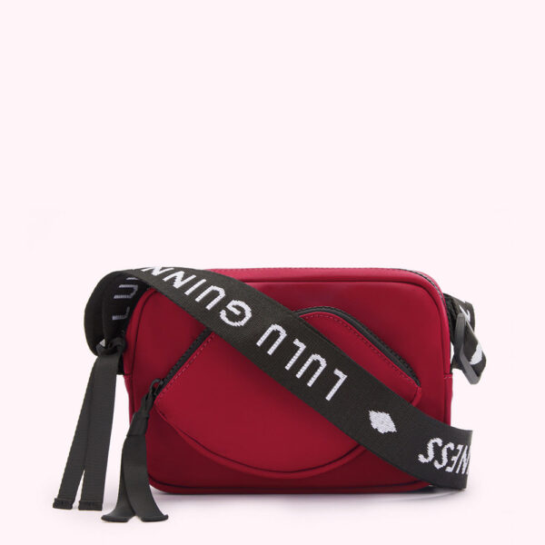 Beet Red Nylon Pam Crossbody Bag Beet Red Nylon Pam Crossbody Bag