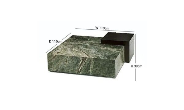 Box Marble Coffee Table - Variation Available - Image 2