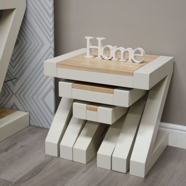 Homestyle GB Z Painted Nest of Tables - Image 3