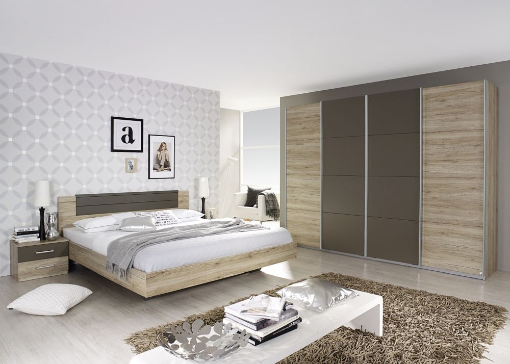 Rauch Syncrono Wood Decor Sliding Wardrobe - Variation Available - Image 3