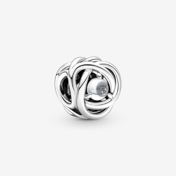 Pandora April Birthstone Eternity Circle Charm