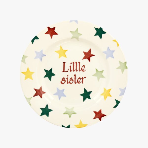 Personalised Polka Star 8 1/2 Inch Plate  - Customise Your Own Pottery  | Emma Bridgewater - Image 2