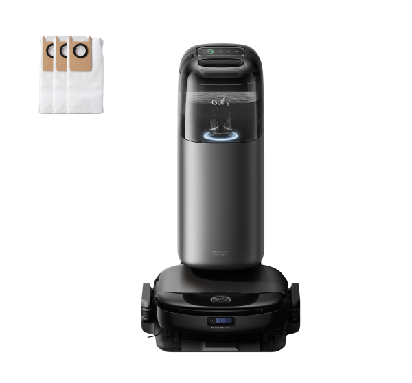 eufy Robot Vacuum Omni S1 Pro + Dust Bags Black
