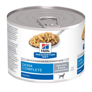 Hill’s Prescription Diet Canine Derm Complete Wet Dog Food  - 12 x 200g