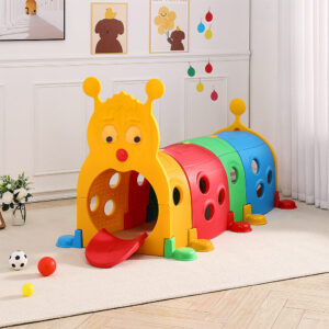 Caterpillar Crawl and Climb Tunnel for Kids