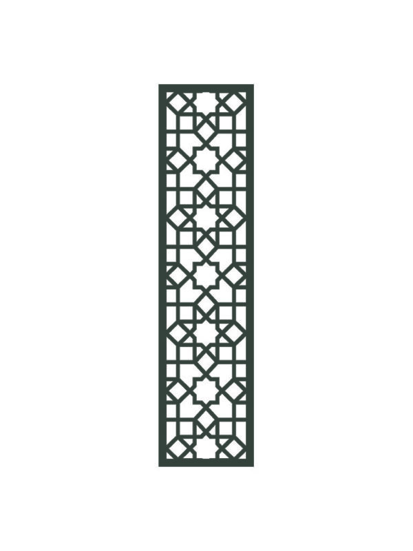 N°185 Decorative Screen 120cm x 30cm 5mm Grey