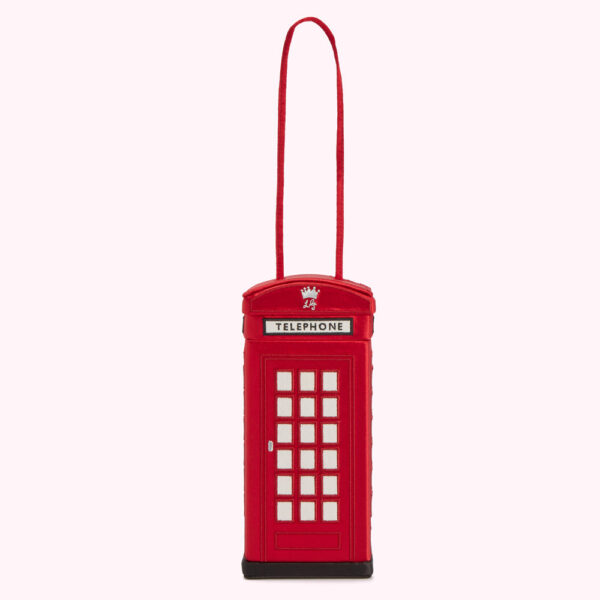 Lulu Red Lulu Calling Phonebox Clutch Lulu Red Lulu Calling Phonebox Clutch