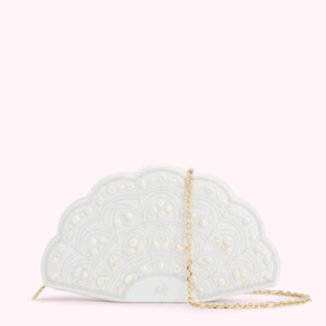 Pearl Collectible Fan Clutch Bag Pearl Collectible Fan Clutch Bag