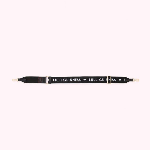 Black Interchangeable Woven Bag Strap Black Interchangeable Woven Bag Strap