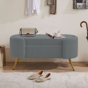 Luxurious Upholstered Accent Bench