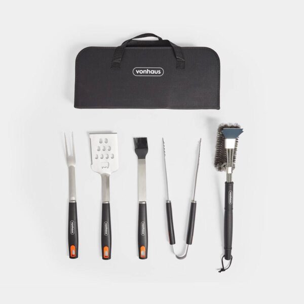 5pc BBQ Tool Set And Bag