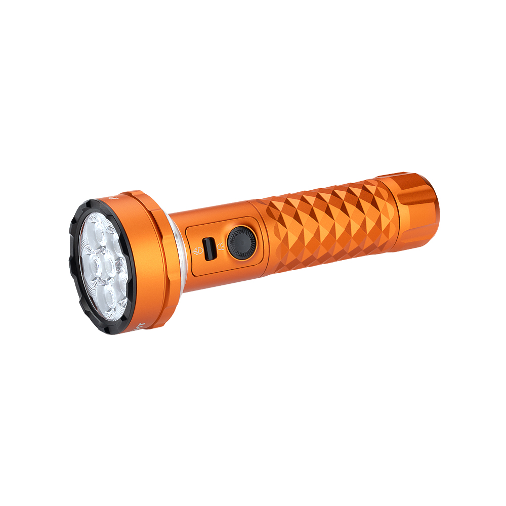 Olight Prowess EDC torch with dual-direction illumination Orange
