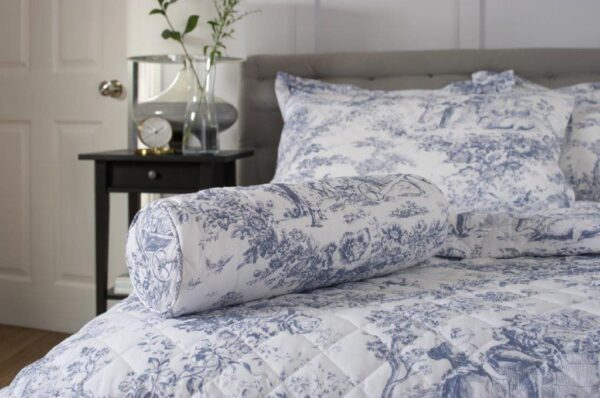 The Lyndon Company 2021 Toile De Jouy Bolster Cushion