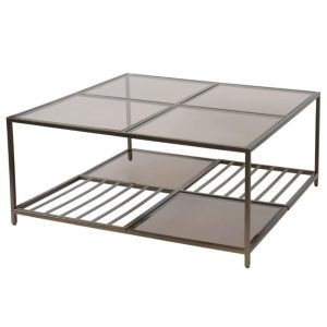 Luxury Dark Gold Coffee Table
