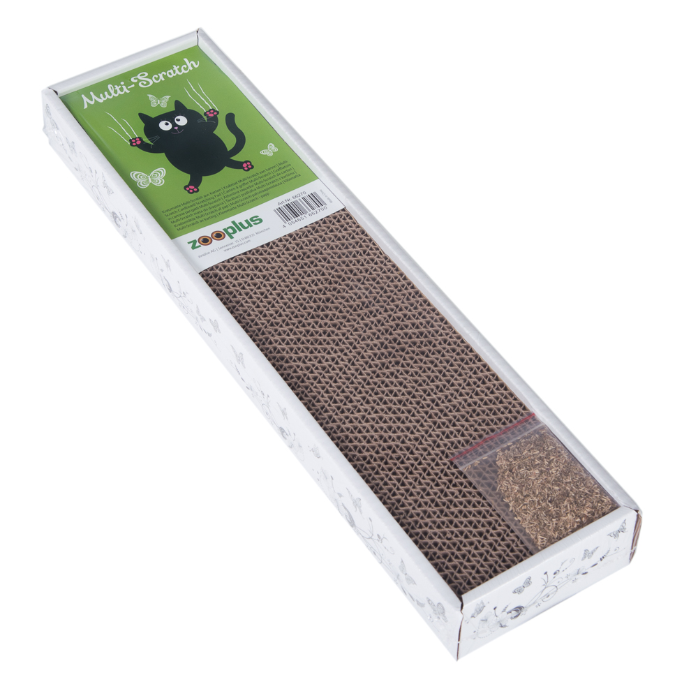 Multi-Scratch Cardboard Scratching Pad - brown