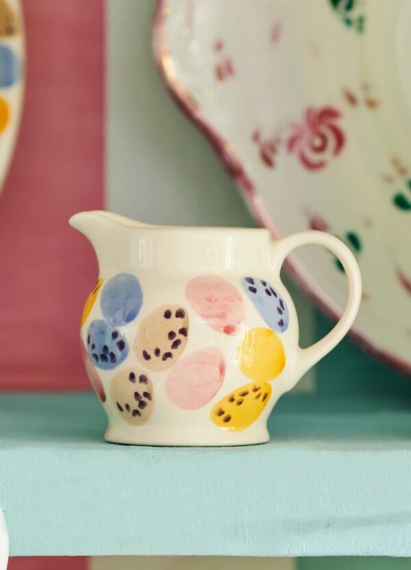 Mini Eggs Tiny Jug Boxed - Unique Handmade & Handpainted English Earthenware Decorative Jug  | Emma Bridgewater