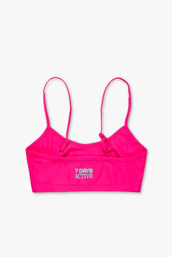 7 DAYS Active Light Yoga Bra Pink - S Pink Glo - Image 4