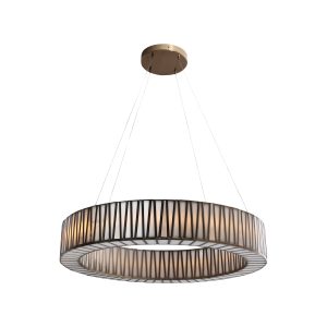 Opal Glass Burgh Chandelier