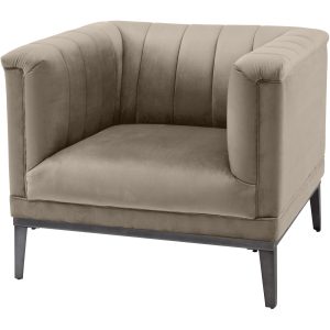 Mink Ribbed Belgravia Chair