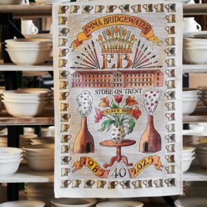 40 Years Tea Towel  | Emma Bridgewater