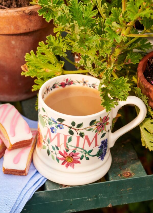 Emma Bridgewater  Garden Flowers Mum 1/2 Pint Mug - Unique Handmade & Handpainted English Earthenware Tea/Coffee Mug - Image 7