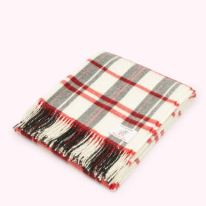 Lulu Tartan Wool Blanket Throw Lulu Tartan Wool Blanket Throw