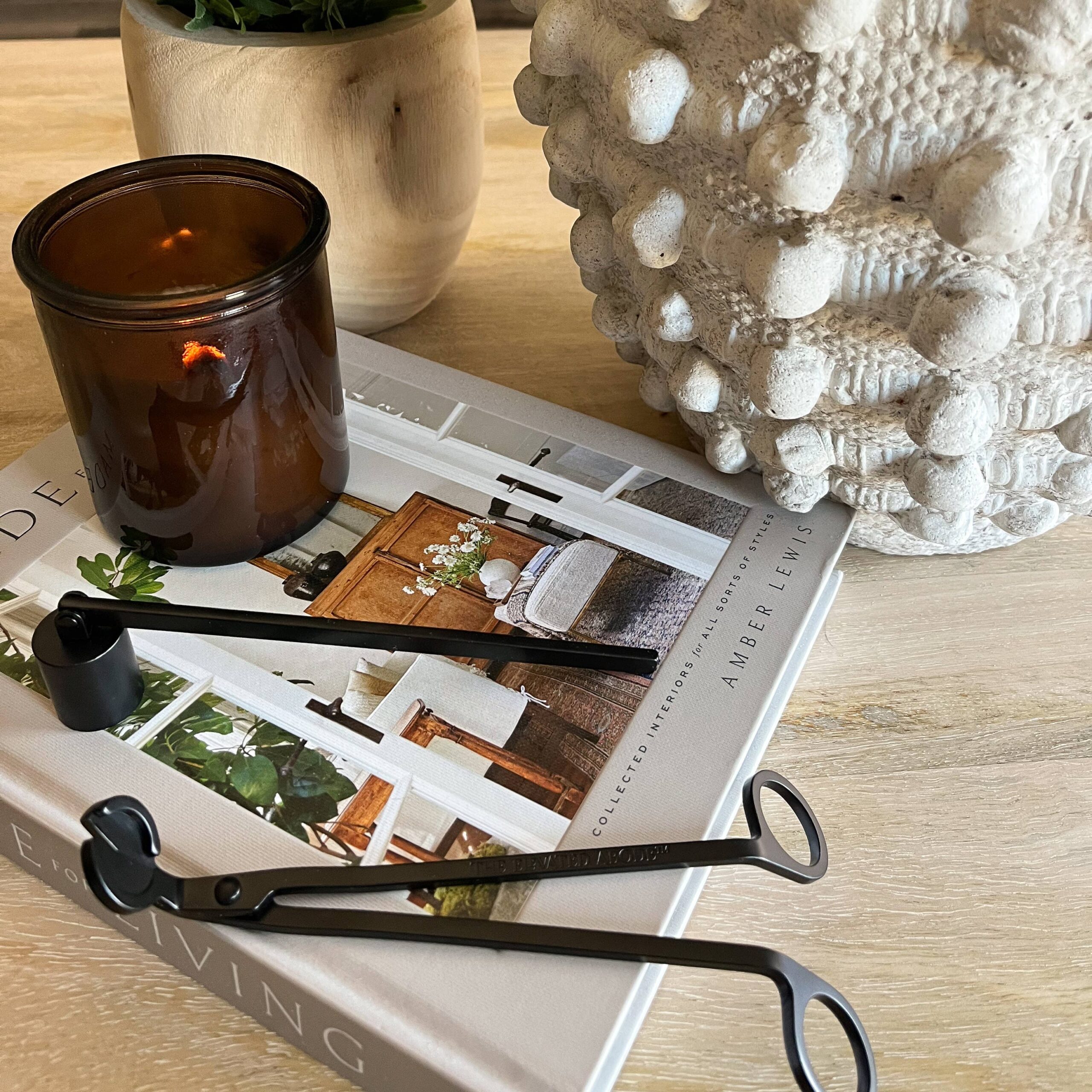 Matte Black Candle Accessory Kit