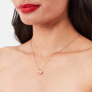 Rose Gold Luna Pendant Necklace Rose Gold Luna Pendant Necklace