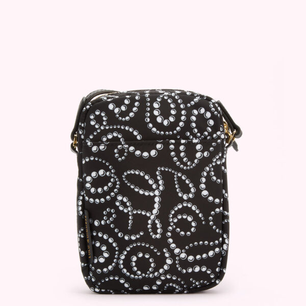 Lulu Guinness | Black Lulu Pearl Davis Crossbody Bag - Image 4
