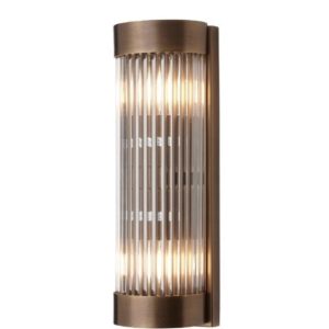 Antique Brass Finish Wall Lamp