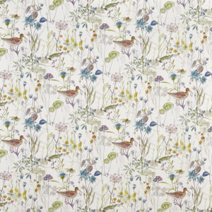 Prestigious Textiles Wetlands Digital Made To Measure Lined Curtains Lagoon