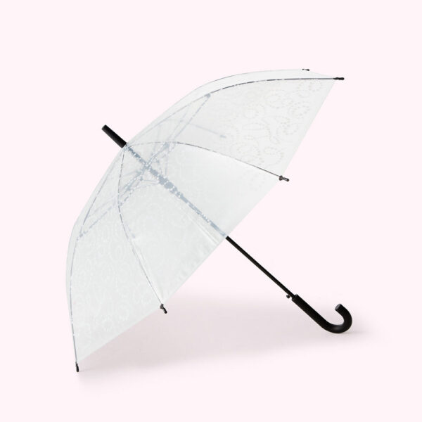 Clear Lulu Pearl Bubble Umbrella Clear Lulu Pearl Bubble Umbrella