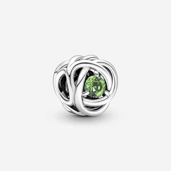 Pandora August Birthstone Eternity Circle Charm