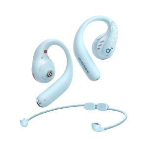 AeroFit Pro | Secure Open-Ear Sport Earbuds Aqua Blue